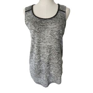 NWOT Juicy Couture Grey Tank with rhinestone detail - Size Small